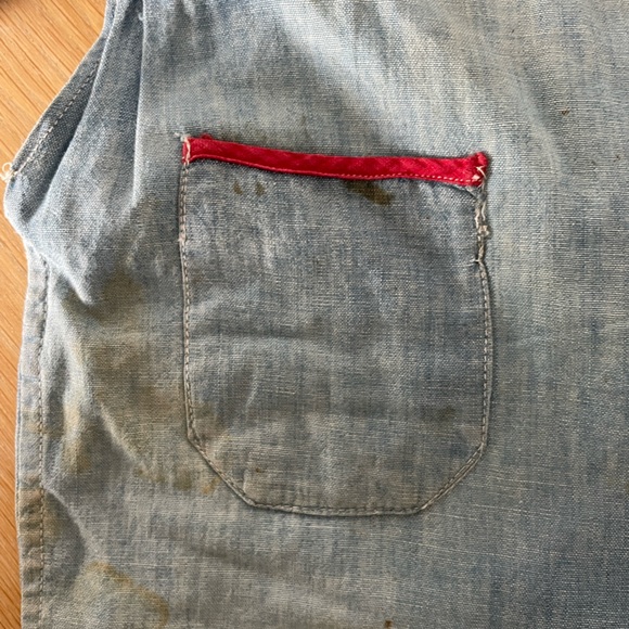 1920 Vintage Handsewn Overalls - Picture 3 of 4